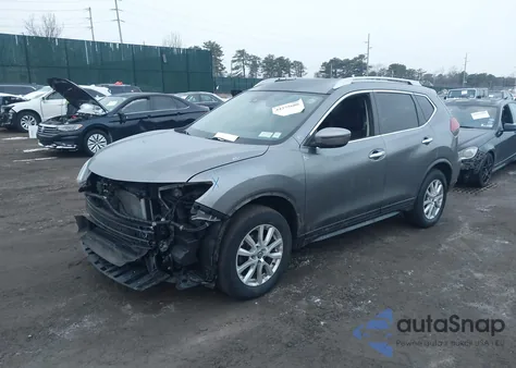 2019 Nissan Rogue Sv из США, поврежденный, VIN KNMAT2MVXKP533285